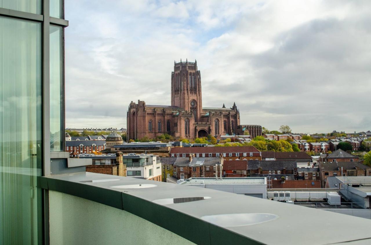 Penthouse In Liverpool City Centre - Free Parking - Balcony - By Happy Days ภายนอก รูปภาพ